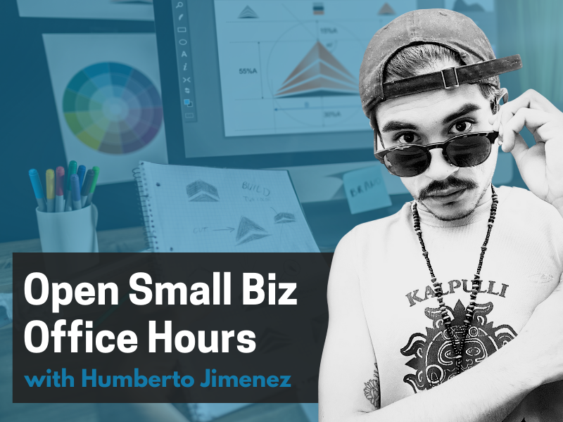 Free Coworking Wednesday & Small Business Branding with Humberto